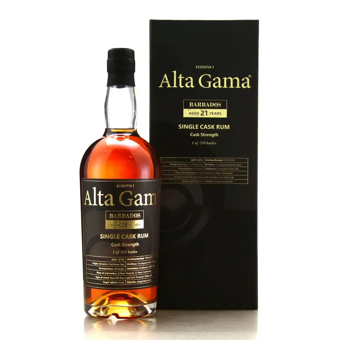 CRT Spirits Foursquare Alta Gama Essentia 1 Barbados
