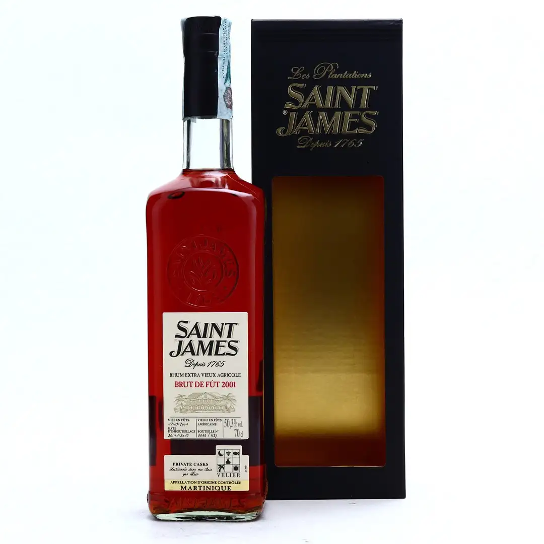 Velier Saint James Brut de fût 2001