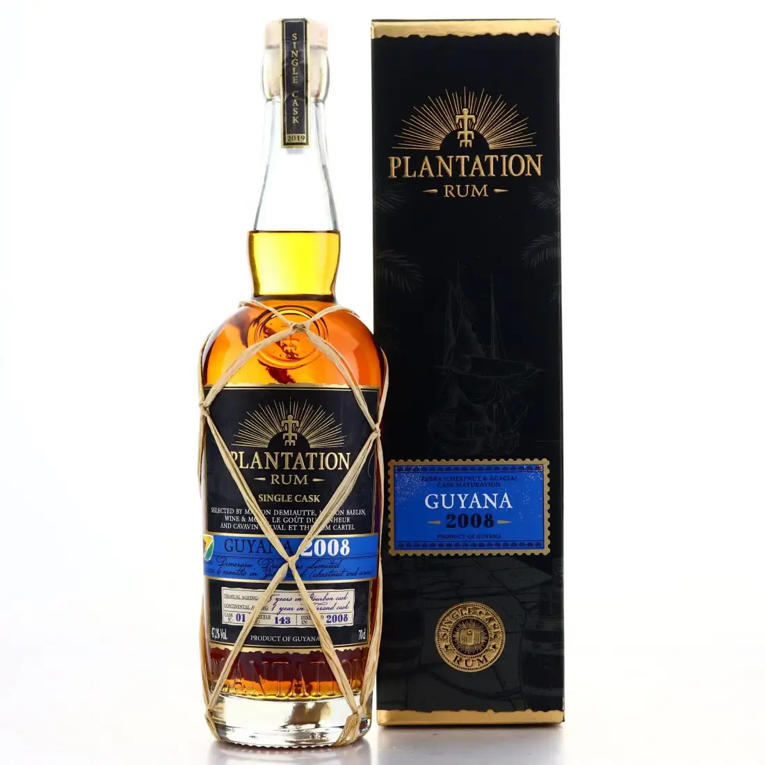 DDL Plantation Guyana 2008 (Red Pineau Charentes Cask)