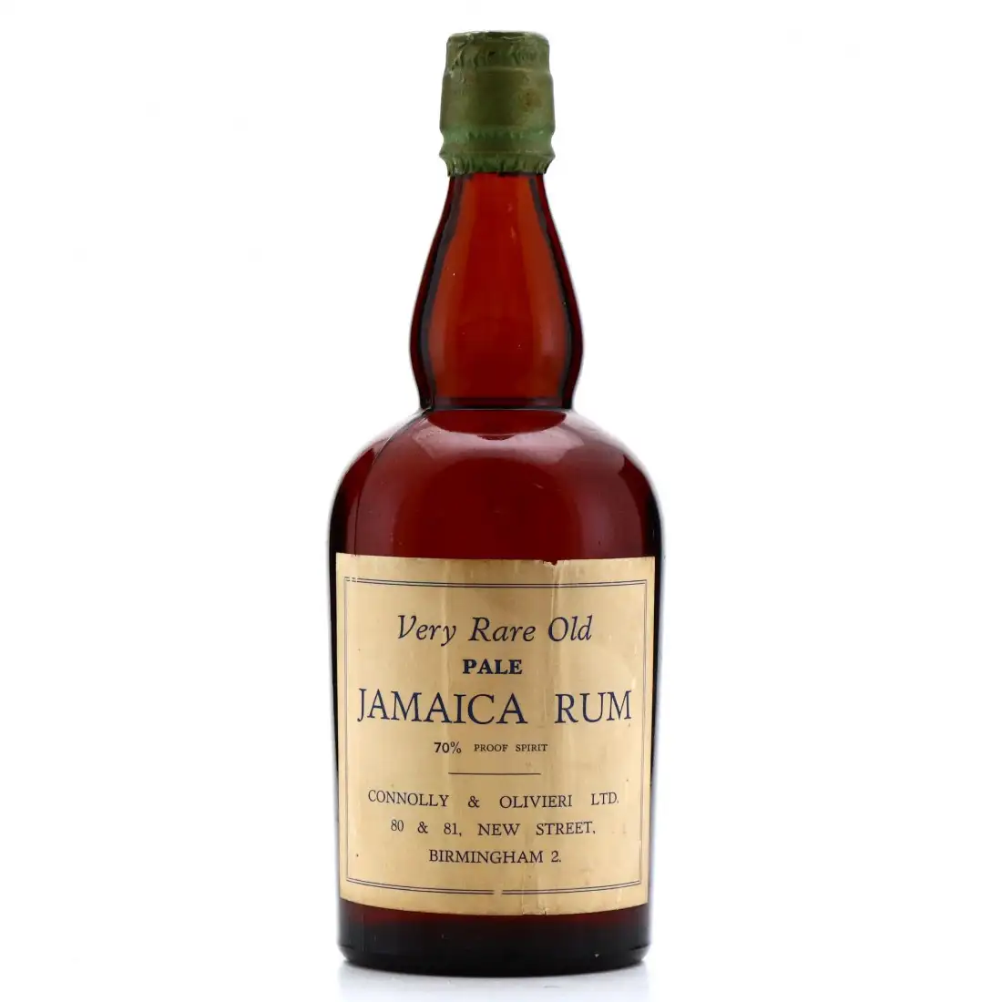 Connolly & Olivieri LTD. Very Rare Old Pale Jamaica Rum