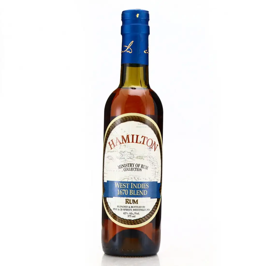 Five & 20 Spirits Worthy Park & Diamond Hamilton West Indies 1670 Blend