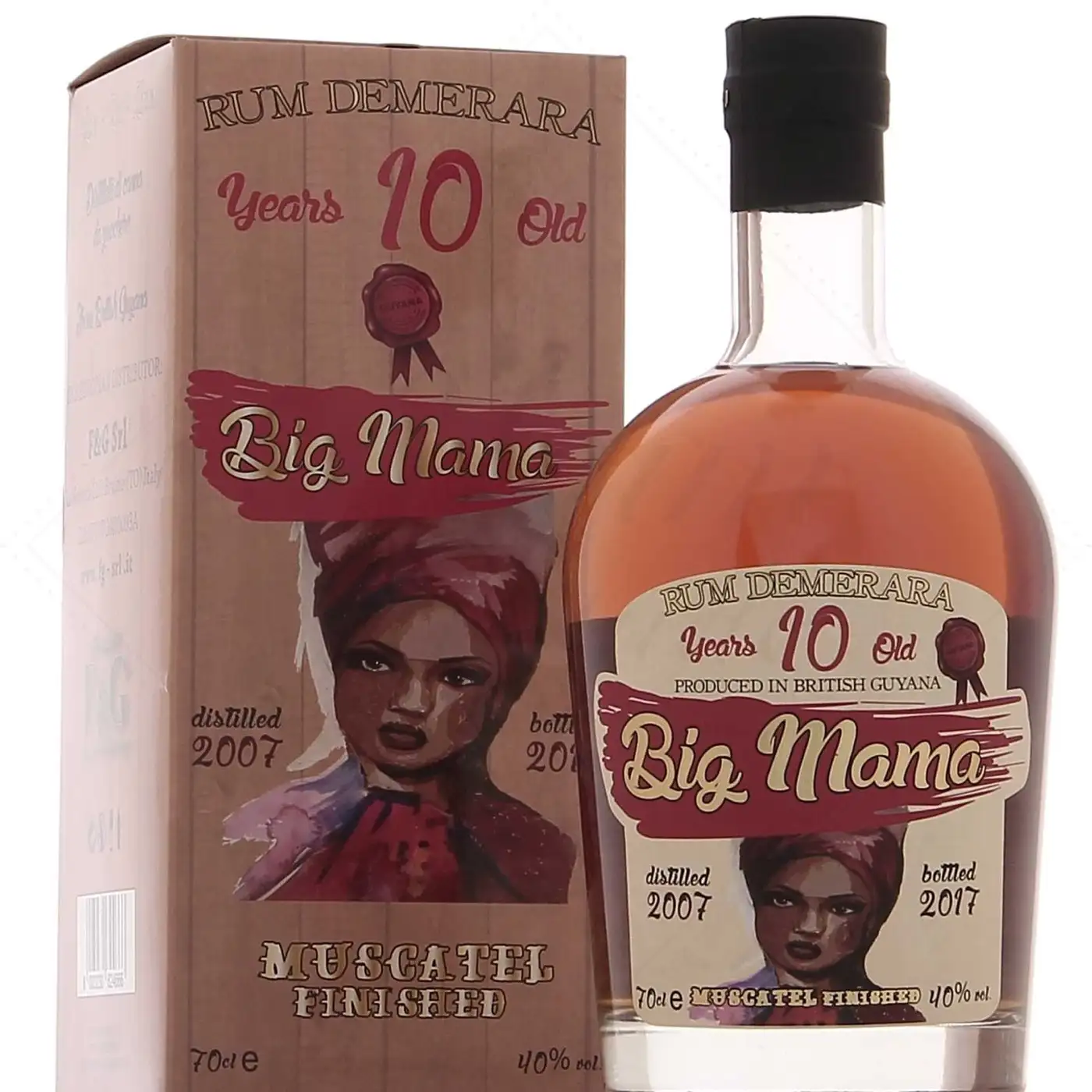 Big Mama Rum Demerara Muscatel Finished 2007
