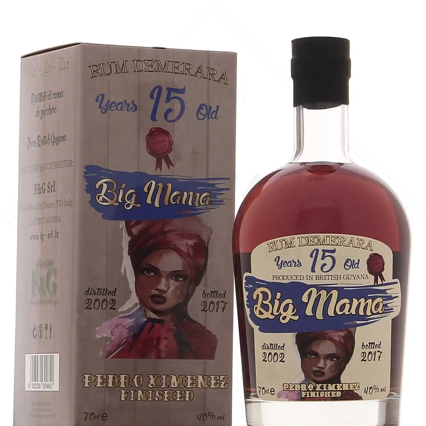 Big Mama Rum Demerara Pedro Ximenez Finished 2002