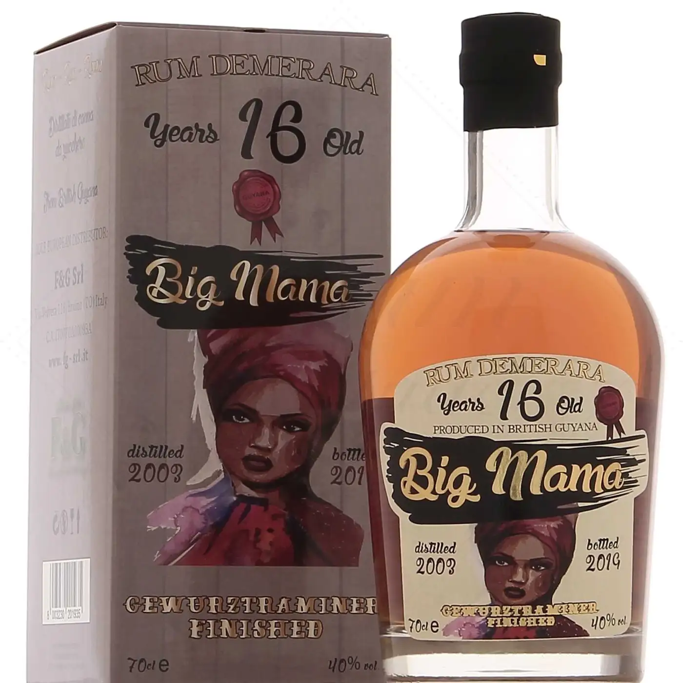 Big Mama Rum Demerara Gewürztraminer Finished 2003