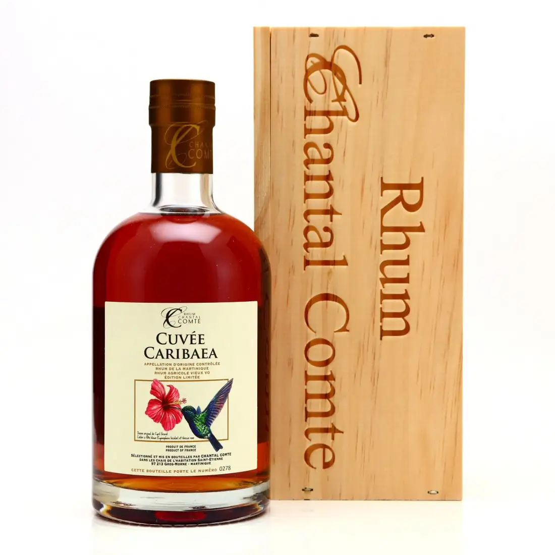 Rhum Chantal Comte HSE Cuvée Caribaea Rhum Vieux Agricole VO 2017
