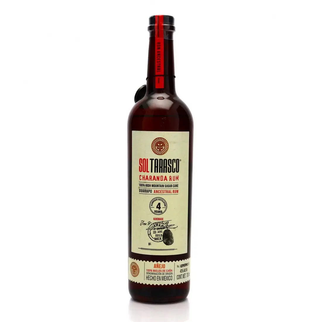 Comercializadora Pame S.A. Sol Tarasco Charanda Rum