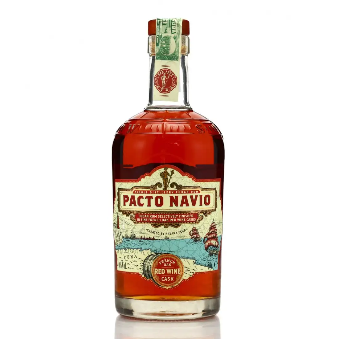 Havana Club Pacto Navio Red Wine Cask