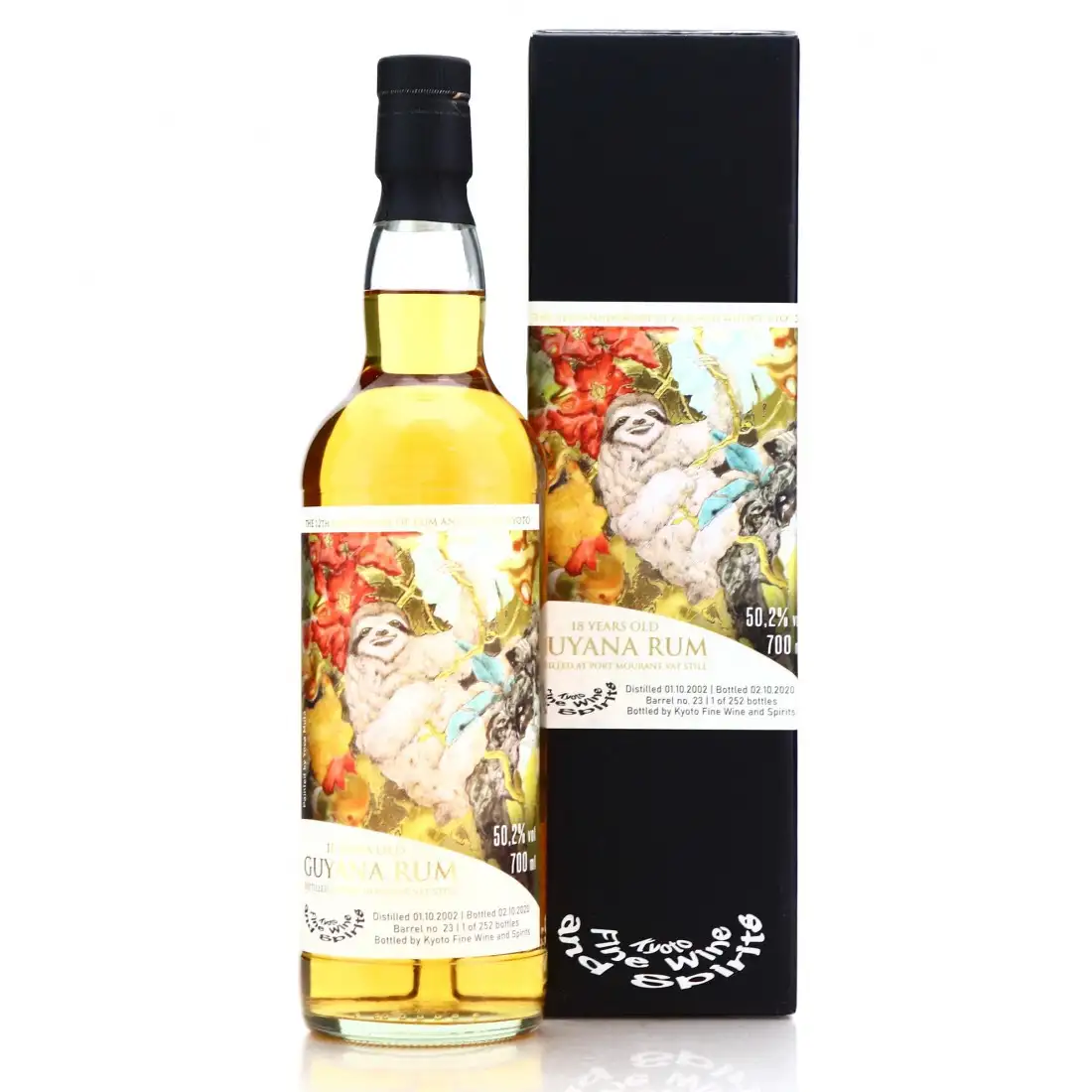 Kyoto Fine Wine and Spirits Port Mourant Guyana Rum 2002