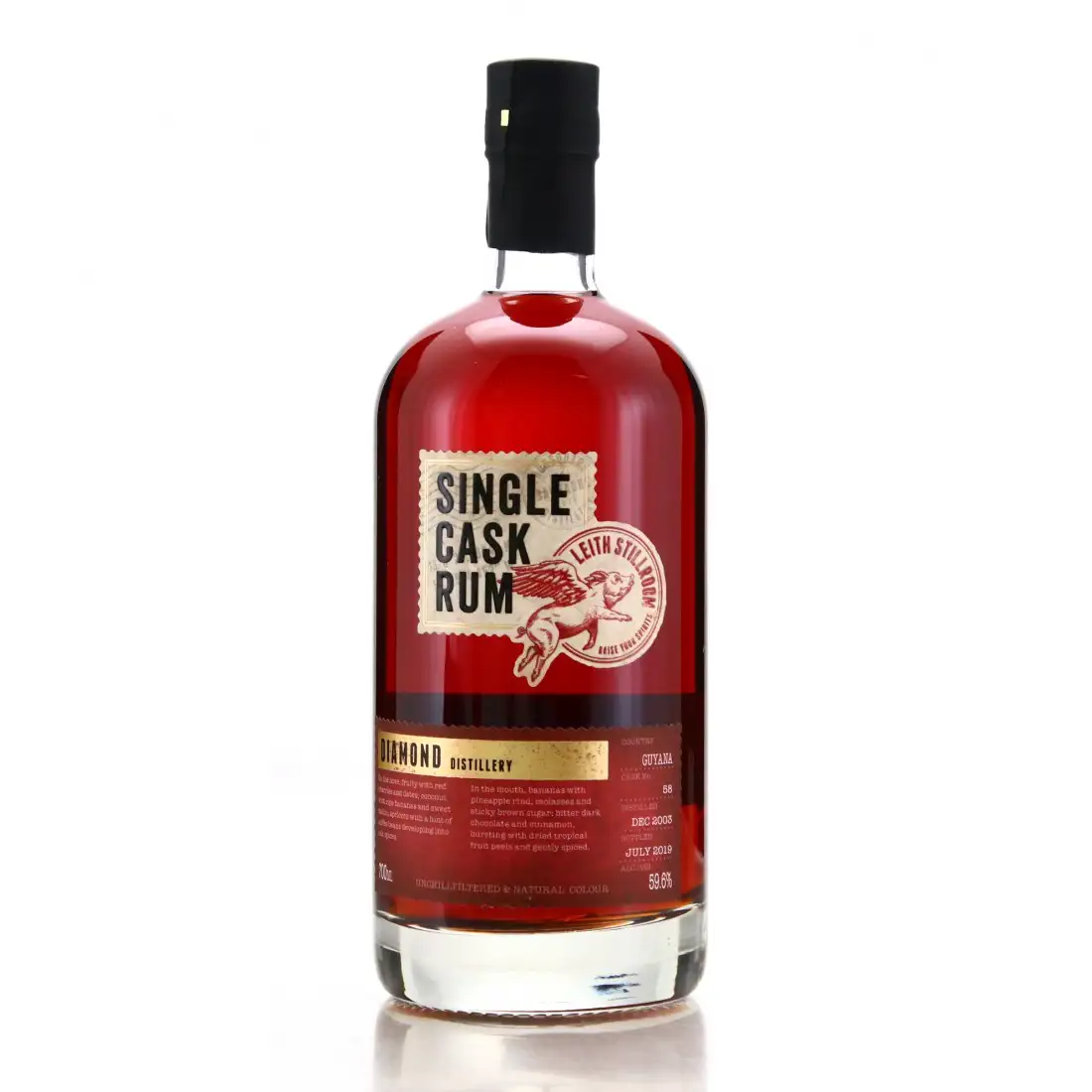 Gleann Mor Spirits Company Diamond Leith Stillroom Single Cask Rum 2003