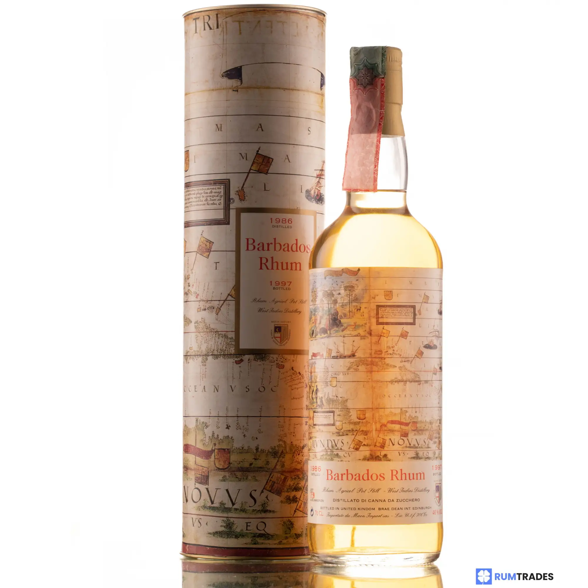 Moon Import Barbados Rhum 1986
