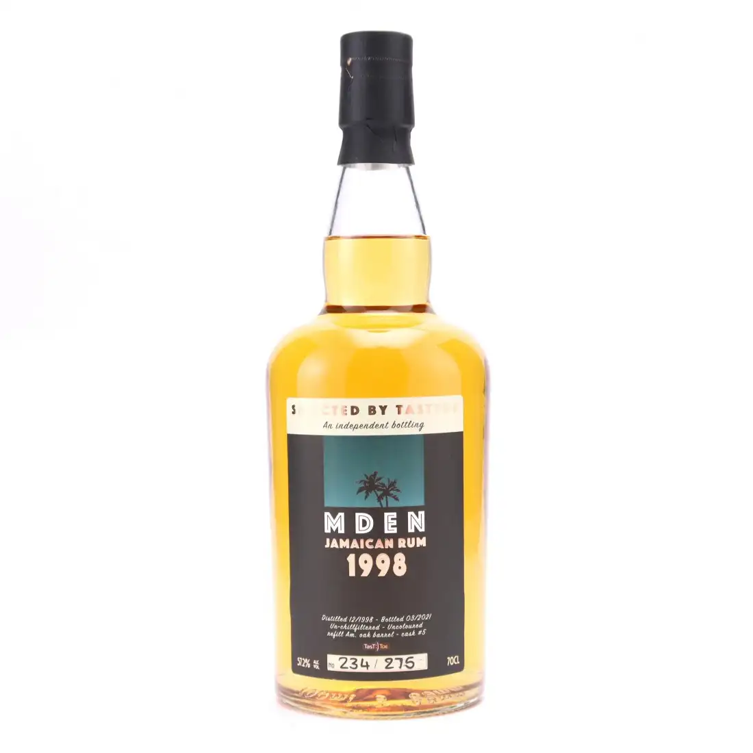 TAST'TOE Hampden MDEN Jamaican Rum HLCF 1998