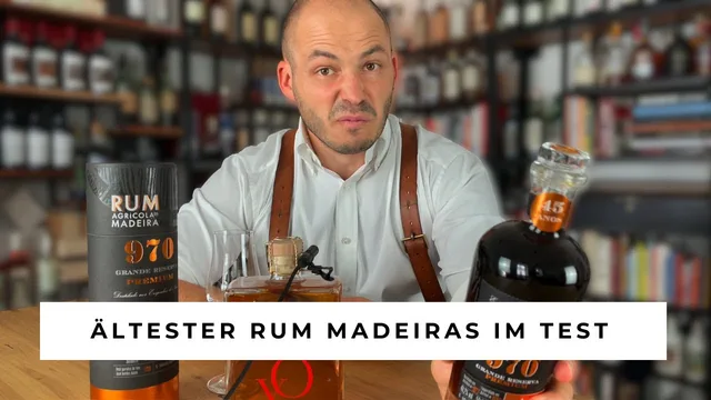 Ältester Rum Madeiras im Test - 1977er Engenhos do NOrte, 45 Jahre alt