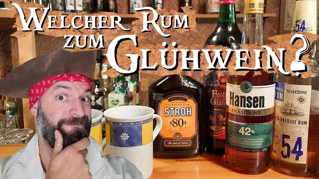 Welcher Schuss Rum in den Glühwein? Test mit drei Rums!