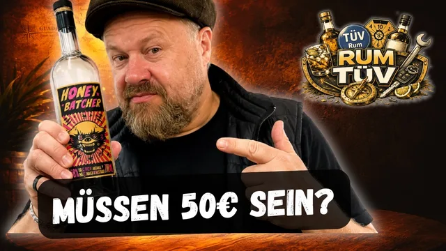🔍 Honey Badger Double Origin Rum Test: Richtig lecker - aber würde ich dafür 50€ bezahlen? | RUM TÜV