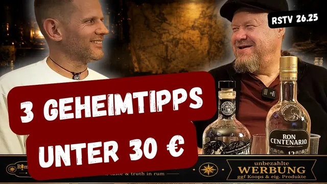 📺 3 Einsteiger-Rums bis 30 € abseits des Mainstreams im Showdown | RUM-SCHNACKER TV