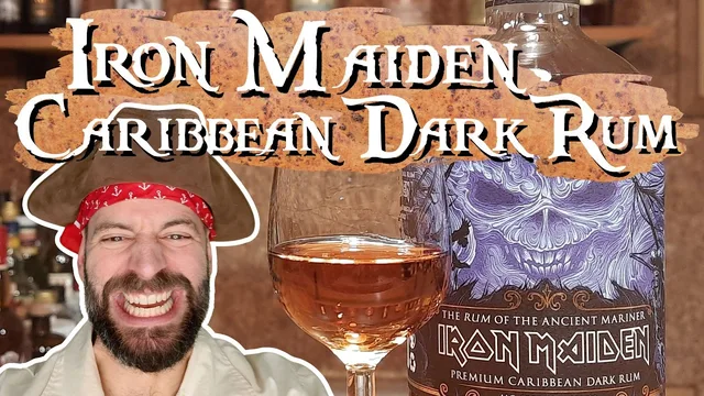 Iron Maiden Caribbean Dark Rum – mehr als nur Merchandise? 🤔 #IronMaiden #DarkRum #RumTasting