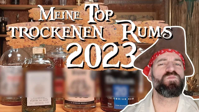 Meine TOP trockenen Rums 2023 | Rum bis 5 g/l Zucker