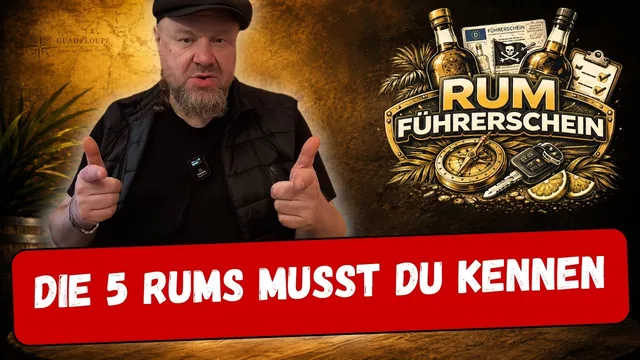 🎓 5 Rums, die du unbedingt probieren solltest (zum Start in die Rumwelt) | RUM FÜHRERSCHEIN