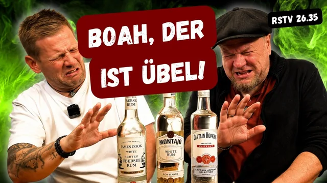📺 3 Rums von Lidl, Aldi & Edeka für zusammen 20 Euro - nur einer taugt was! | RUM-SCHNACKER TV