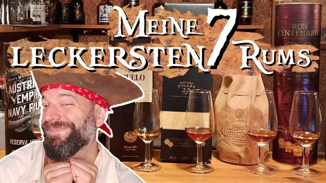 Welcher ist der leckerste Rum? - Test mit Folgen...
