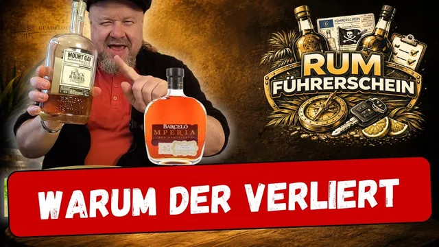 🎓 Warum der Barceló eine 2 bekommt und der Black Barrel nicht | RUM FÜHRERSCHEIN